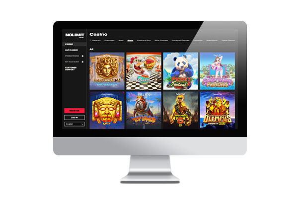 NoLimit Casino Desktop