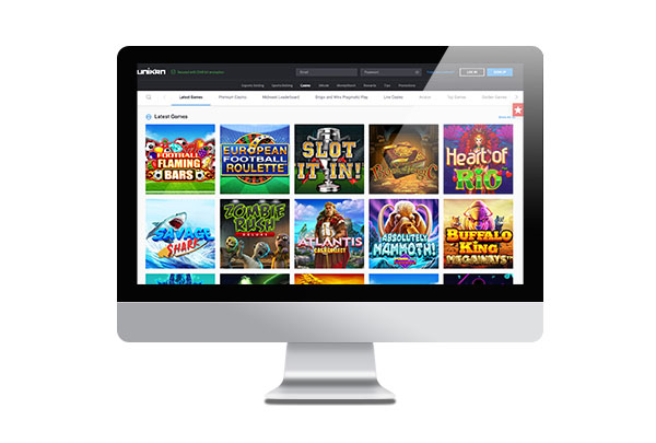 Unikrn Casino Desktop