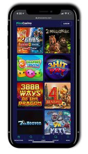 PinoCasino Mobilen Freispiele Bonuspaket